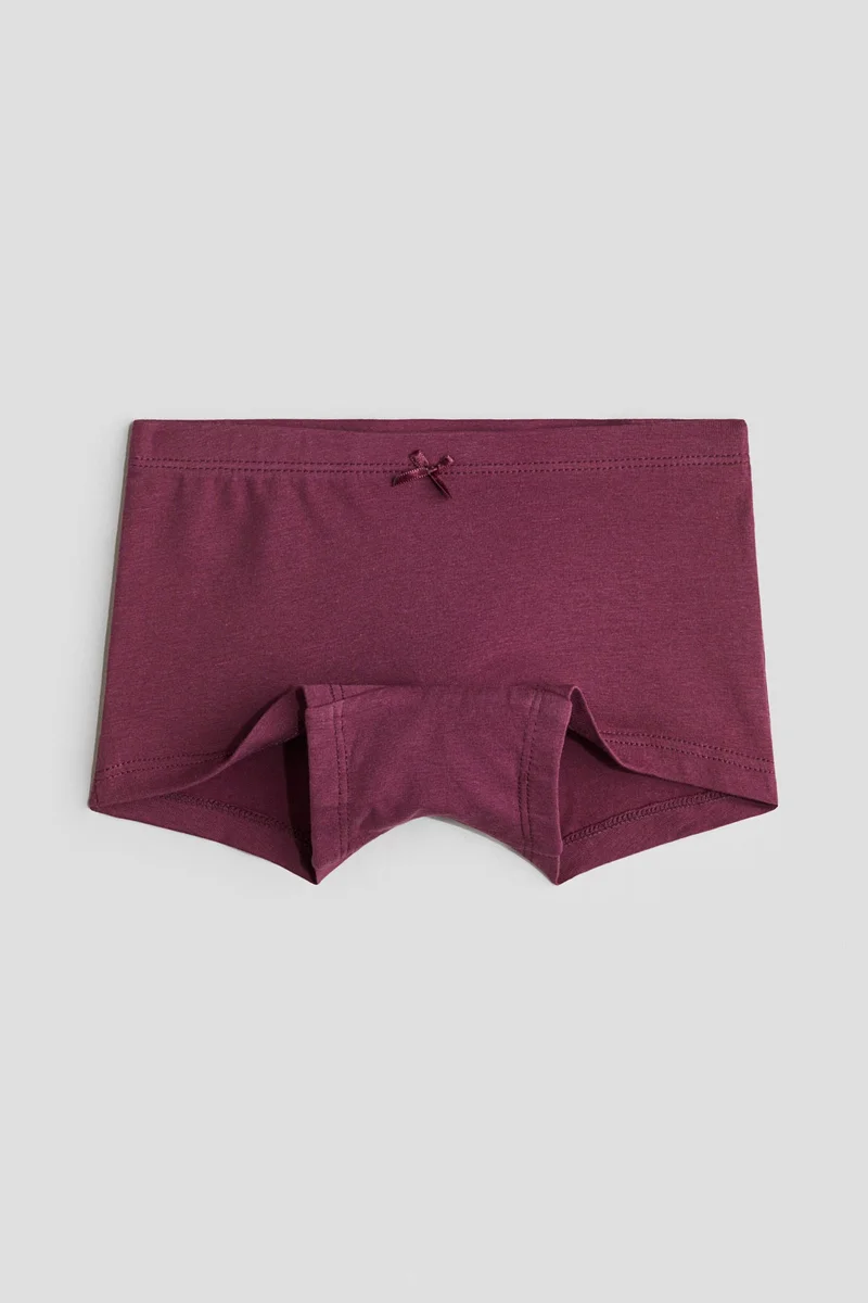 اتش اند ام سراويل داخلية من القطن - عبوة من 10 قطع